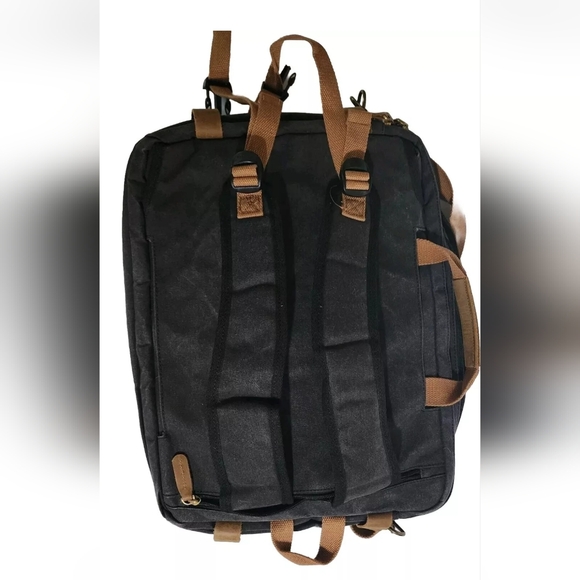 Large Coolbell Convertible Backpack Messenger Shoulder Bag Laptop Case Travel - Picture 3 of 10